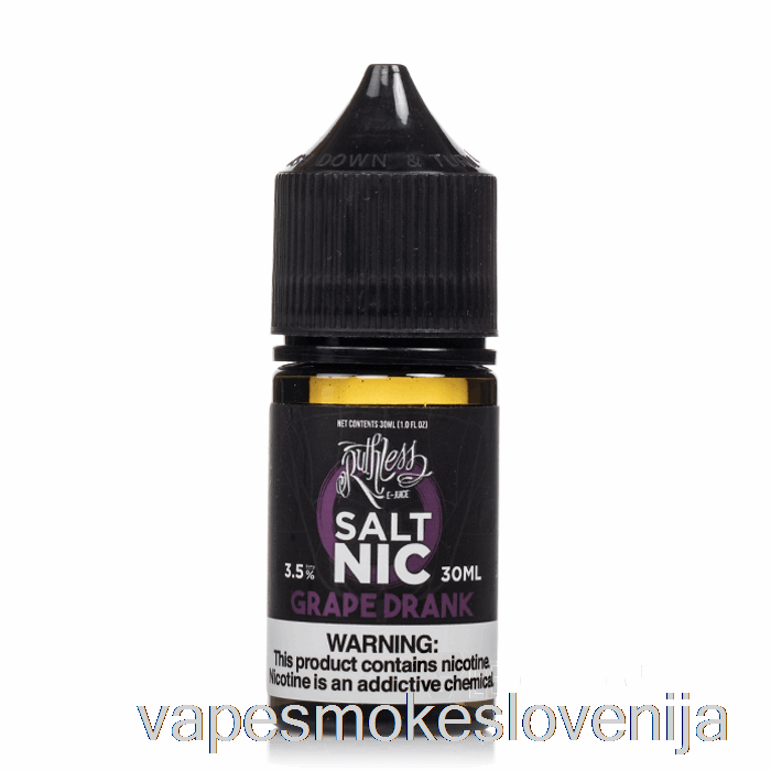 Vape Slovenija Grape Drank - Neusmiljena Sol - 30ml 10mg